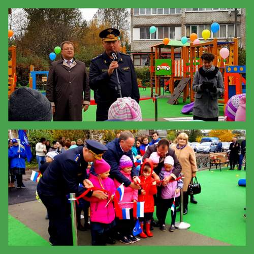 В Подмосковье Вадим Соков открыл новую детскую игровую площадку в Ногинском муниципальном районе!