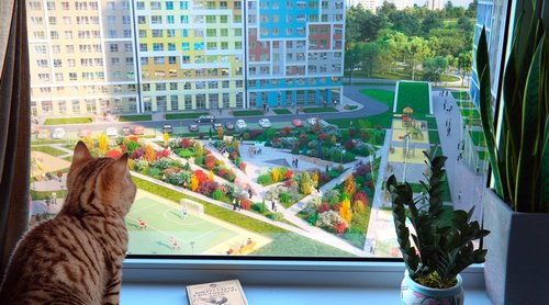 В ЖК «Эталон-Сити» будет ботанический сад!