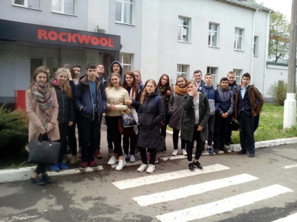 Ученики школ города Балашиха прошли курс профориентации на заводе ROCKWOOL.