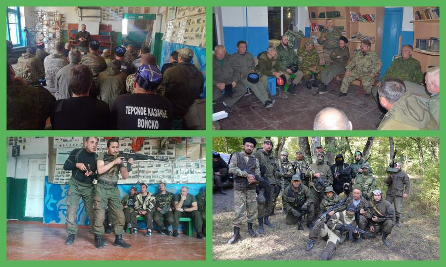 Учебные военно-полевые сборы провели казаки на Ставрополье!