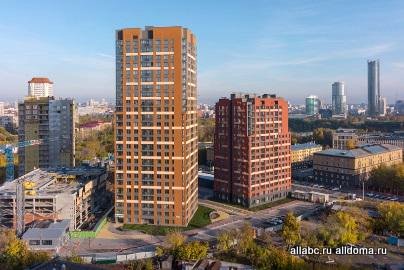Окна нового жилого комплекса в Екатеринбурге откроют панораму на исторический центр