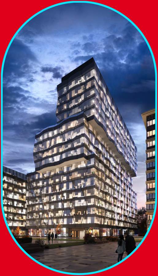 Офисное здание в МФК «Искра-Парк» получит фасад с «бриллиантовой» огранкой!