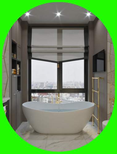 Лайфхак от «Метриум»: Как использовать окно в ванной ком
