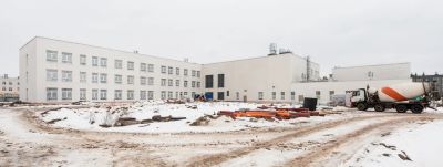 В школе в финском квартале «Юттери» начались отделочные работы!