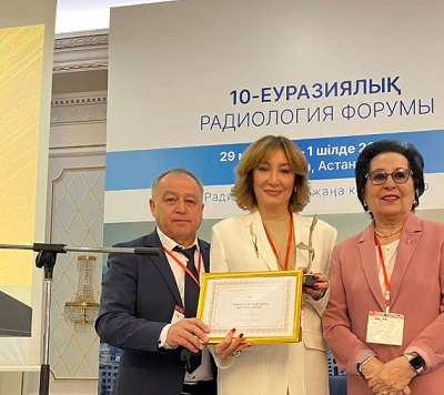 В июле 2023 года в Астане состоялся 10-ый Евразийский радиологический форум «Новые горизонты в радиологии».