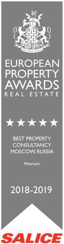 «Метриум» – лучший консультант в недвижимости по версии European Property Awards!
