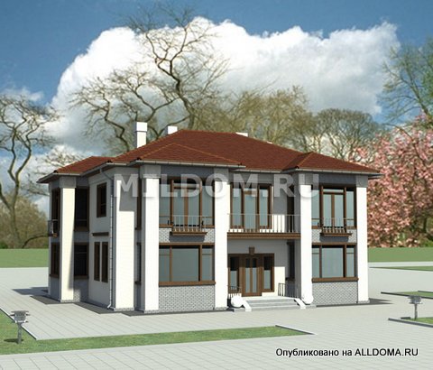  Строительство домов такого типа (быстровозводимых и кирпичных) осуществляет ООО "Милдом".