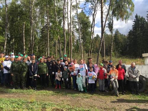16 сентября в акции «Наш лес. Посади свое дерево» принял участие коллектив  Госжилинспекции Московской области.