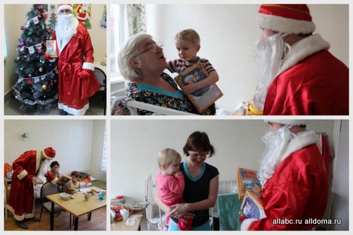 Дети Центральной городской больницы г. Железнодорожного получили в подарок от девелоперов новогоднюю елку!