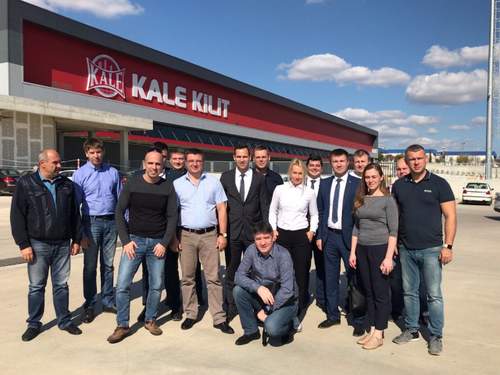 Руководство компании PROPLEX, совместно с ключевыми партнерами - директорами крупных оконных компаний, посетили новый завод KALE!