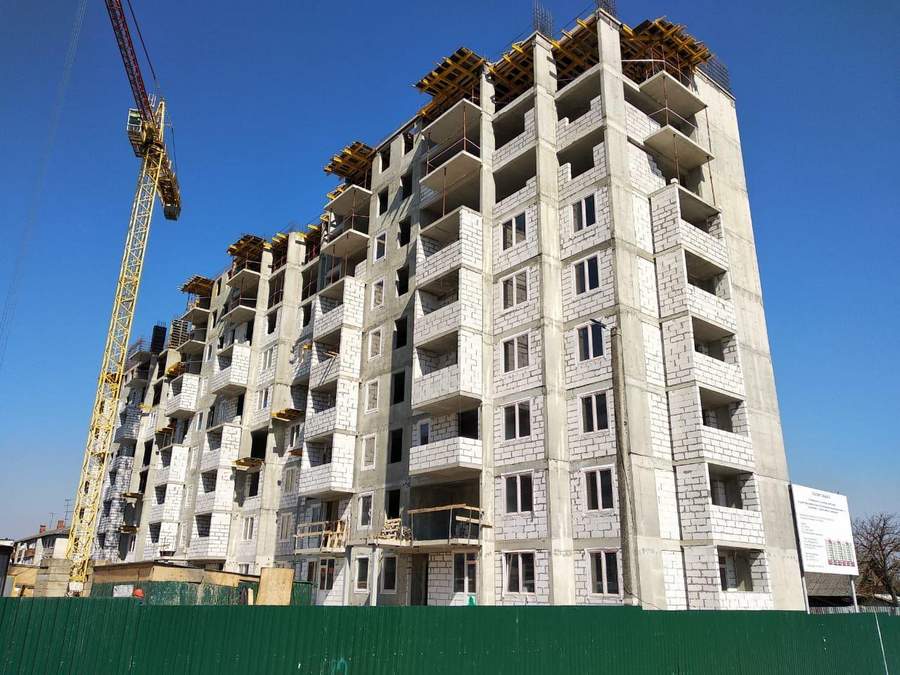 Ход строительства дома в Волоколамске Московской области на проверке 