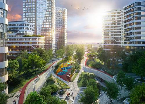 Донстрой начал благоустройство нового городского парка «Зеленая река»!