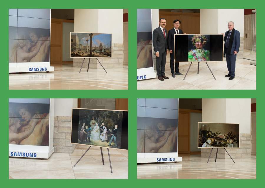 Шедевры Государственного Эрмитажа появятся в «Магазине Искусства» на телевизорах Samsung The Frame!