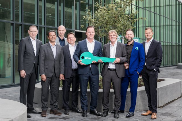 Дортмунд. 8 августа 2019 года состоялось торжественное открытие «умного завода» компании Wilo Group