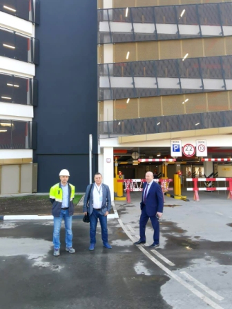 В Химках завершилась реконструкция паркинга аэропорта Шереметьево!