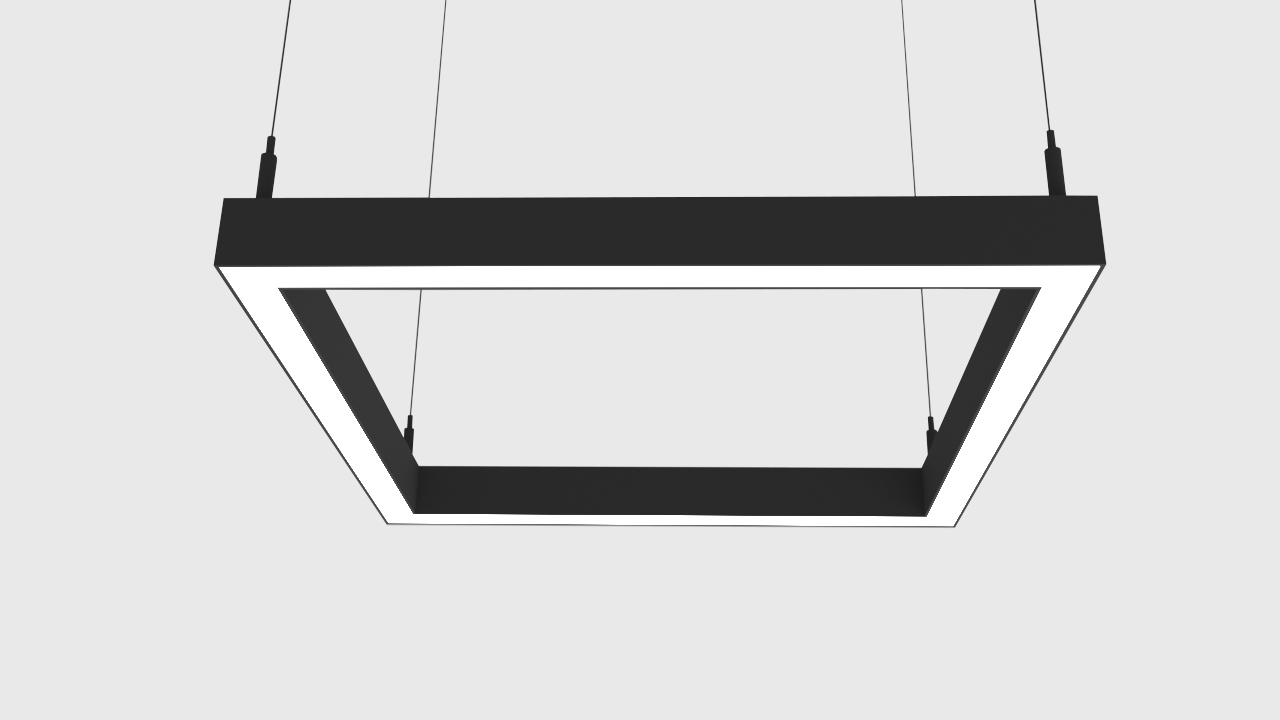 Удачна серия квадратных светильников FIGURA серии KVADRATO.