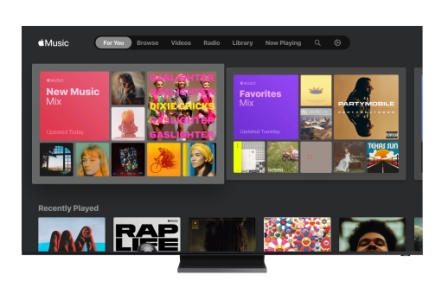 Компания Samsung Electronics стала первым производителем телевизоров, интегрировавшим сервис Apple Music на платформу Smart TV. Начиная с сегодняшнего дня пользователи в более чем 100 странах смогут слушать музыку в приложении Apple Music непосредственно на Samsung Smart TV.