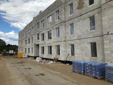 Возобновлено строительство домов для переселенцев из аварийного жилья в Рузе! 