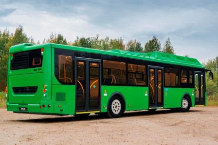 Автопарк Тюмени пополнили 60 газовых низкопольных автобусов большого класса ЛиАЗ-5292.67.