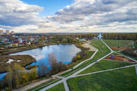 Московская область - в Балашихе благоустроена набережная Малого Саввинского пруда!