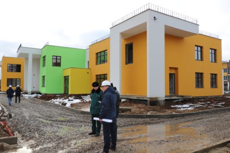 В июне 2020 года в Красногорске планируется завершить строительство детского сада на 120 мест!