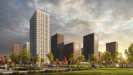 Строительство первого совместного квартала Holland park начнётся в феврале 2020 года.