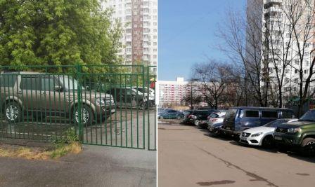 В Крылатском появилась бесплатная парковка на 35 машино-мест