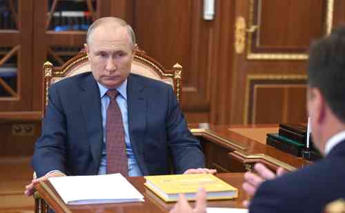 Владимир Путин провёл рабочую встречу с губернатором Московской области Андреем Воробьёвым!