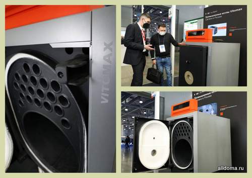 На российском предприятии Viessmann в Липецке запущено производство компактных универсальных двухходовых водогрейных котлов VITOMAX LCB мощностью от 150 до 2000 кВт.