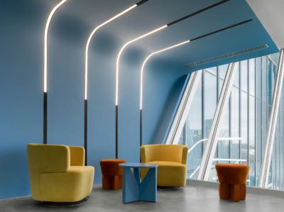 Дизайн нового офиса, построенного по проекту архитектурной студии IND architects, отражает идеологию компании «Самолет»!