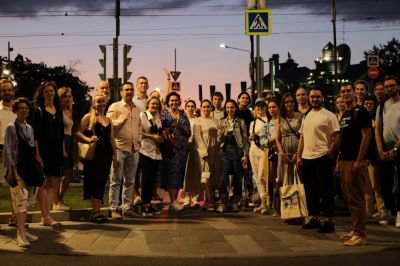 Первую экскурсию по вечерней Москве провели эксперты Евразийской Премии «Золотой Фотон»!