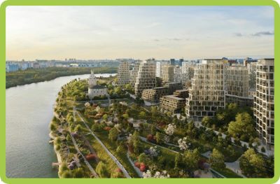 Премиальный проект «Клубный город на реке Primavera» Квартал «Vivaldi» стал финалистом 14-й московской премии Urban Awards 2022