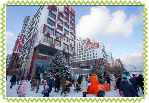 24 декабря в городском квартале бизнес-класса «Ривер Парк Коломенское» пройдет новогоднее познавательно-образовательное мероприятие для юных жителей.