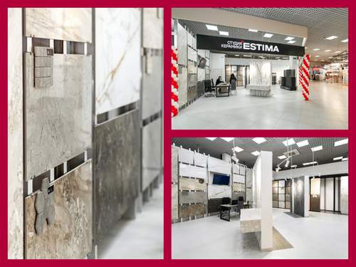 Состоялось открытие нового фирменного салона “Студия керамики Estima” в Новосибирске!
