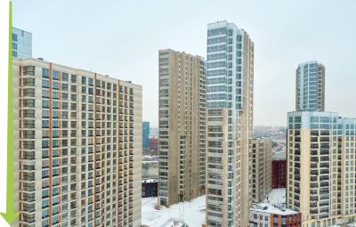 Группа компаний «Инград» ввела в эксплуатацию жилой квартал бизнес-класса RiverSky на Симоновской набережной.  Квартал состоит из 8 корпусов переменной этажности, рассчитанных в общей сложности на 1356 квартир.