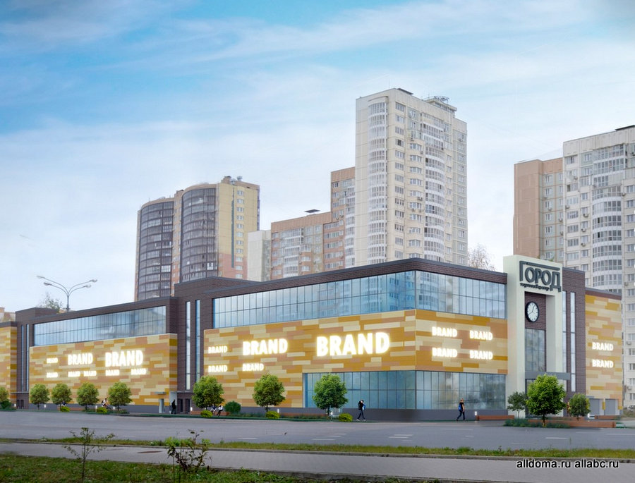 Новый торговый центр в Долгопрудном по проекту GRAVION GROUP!