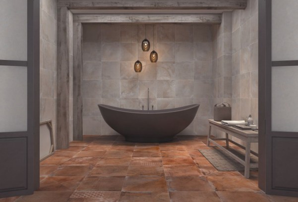 VitrA предложила рассмотреть ванную как арт-объект - керамический пэчворк.