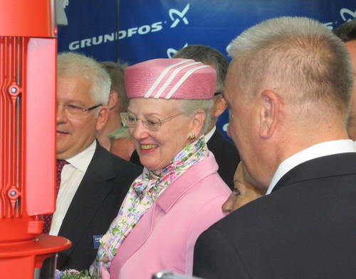 Открытие второй очереди завода «ГРУНДФОС Истра» состоялось в рамках Государственного визита Её Величества Королевы Дании Маргрете II в Россию и при Ее личном участии - 7 сентября 2011 года.